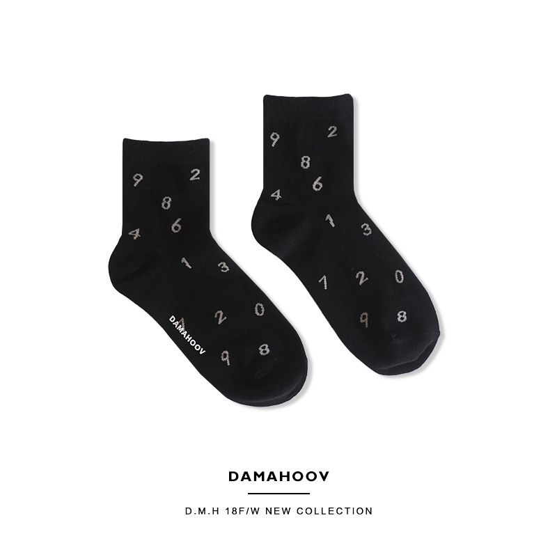 DAMAHOOV Spring Summer Business Casual Gentleman Striped Socks Thin Tide Socks 200 Needle Combed Cotton Socks